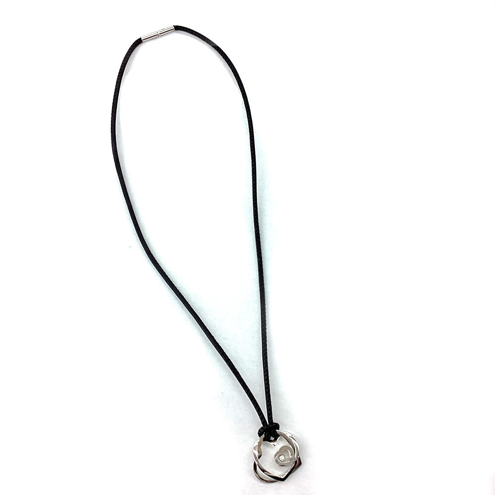 Chopard Happy Diamond Cute Necklace Silver